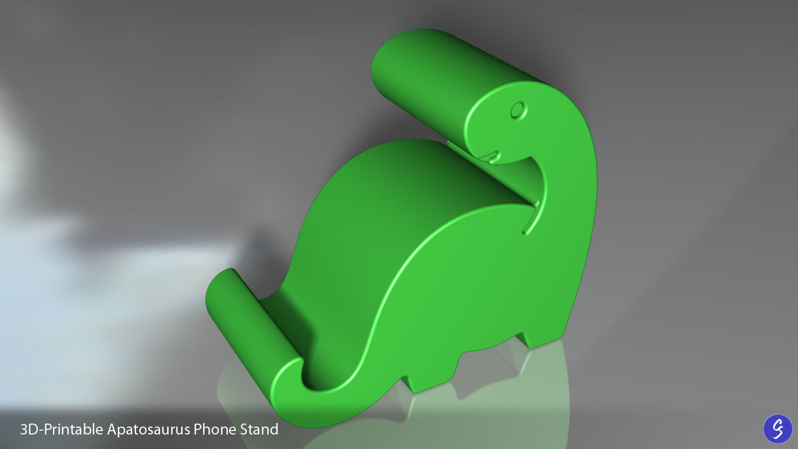 Dinosaur Phone Stands 3D print model_38
