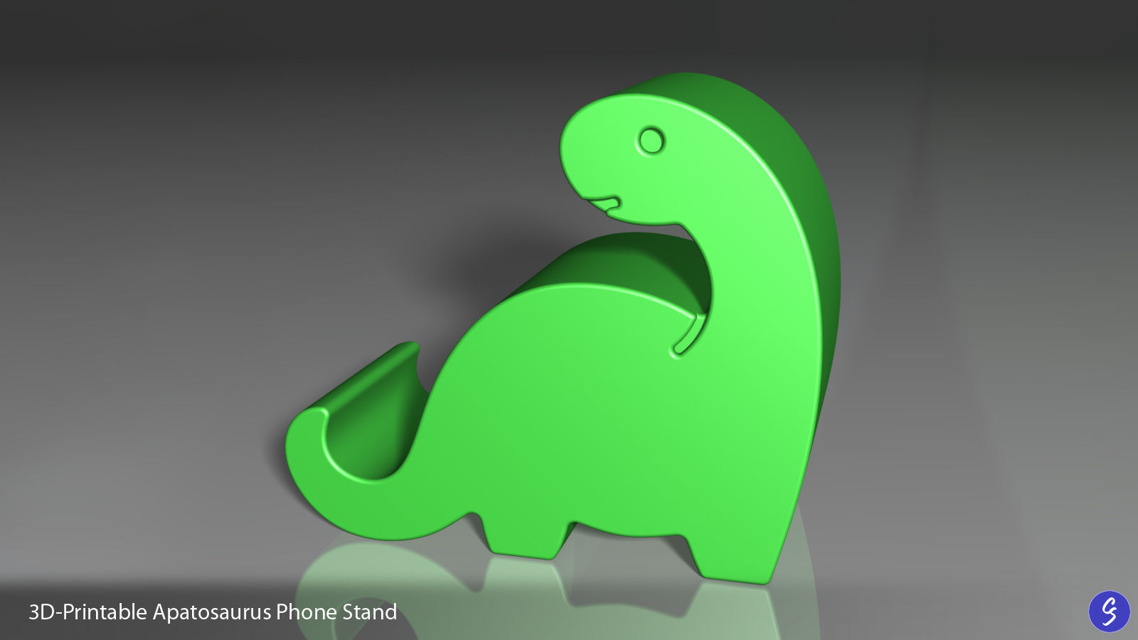 Dinosaur Phone Stands 3D print model_32