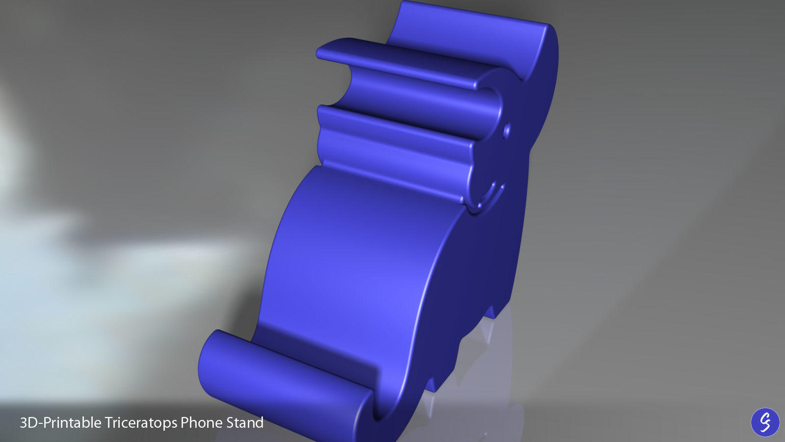 Dinosaur Phone Stands 3D print model_25