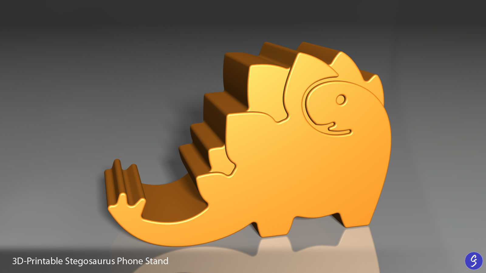 Dinosaur Phone Stands 3D print model_49