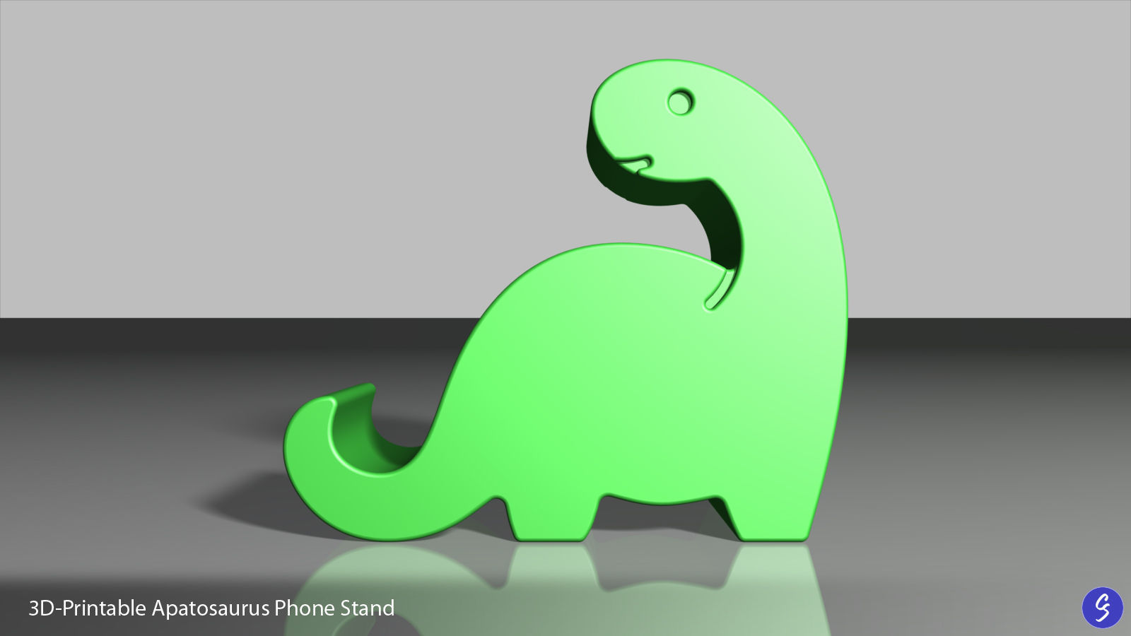 Dinosaur Phone Stands 3D print model_42