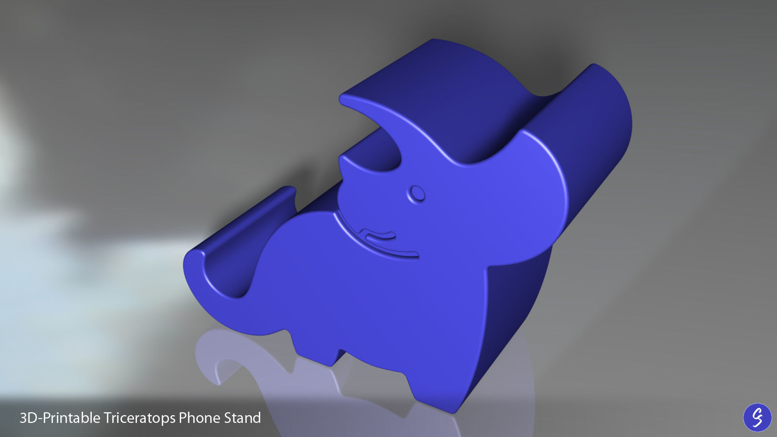 Dinosaur Phone Stands 3D print model_21