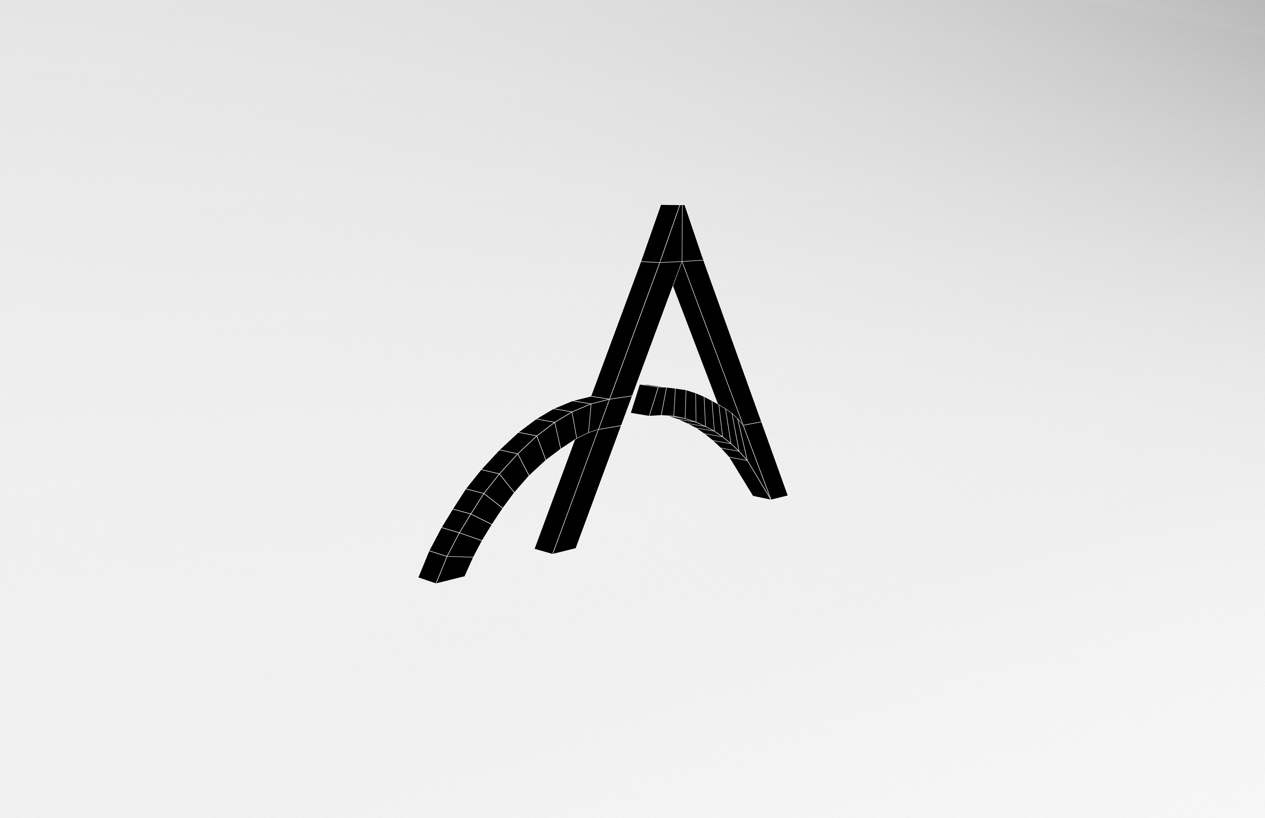 Ampere Logo v1 006 Free low-poly 3D model_8
