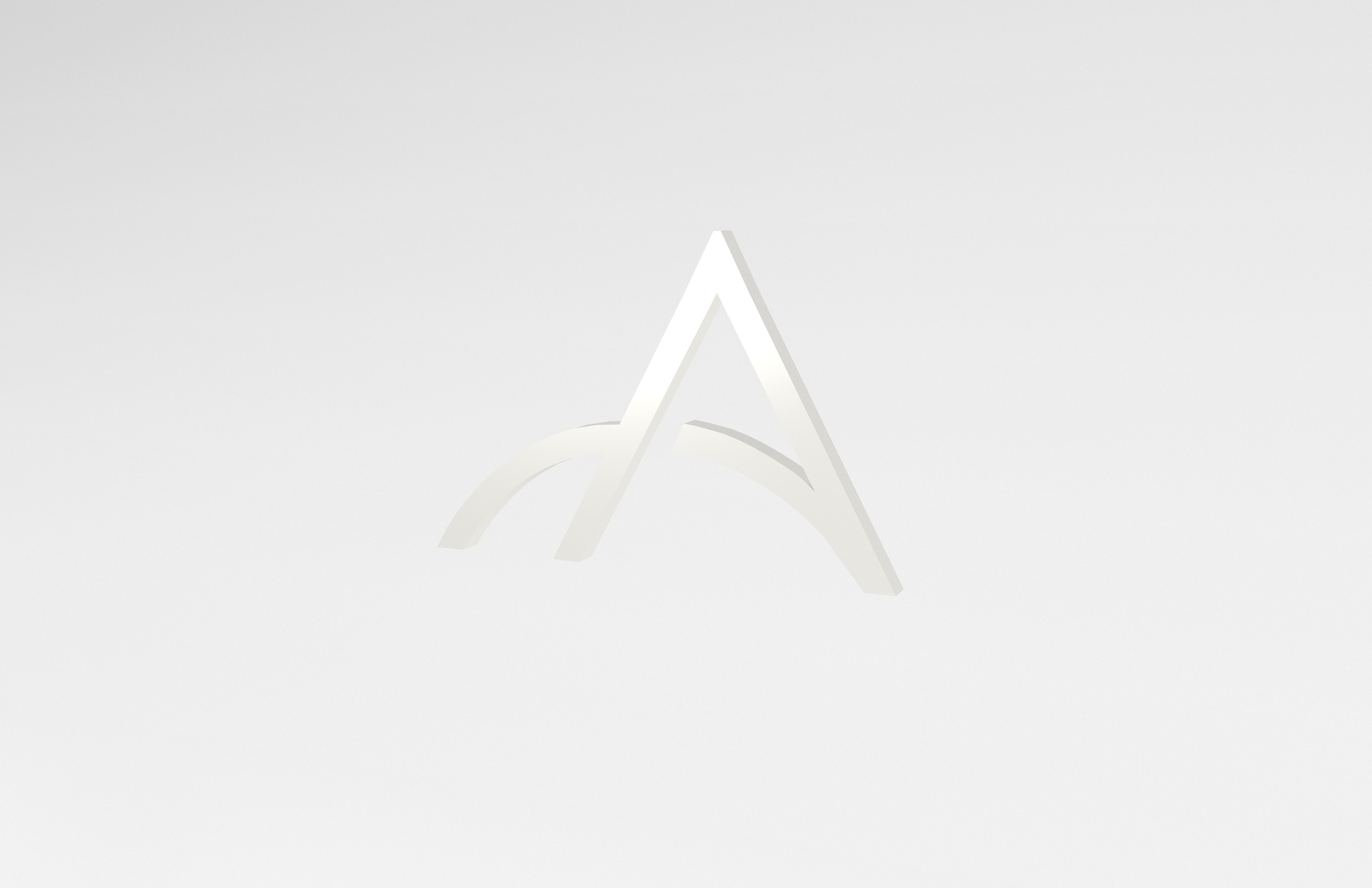 Ampere Logo v1 006 Free low-poly 3D model_3