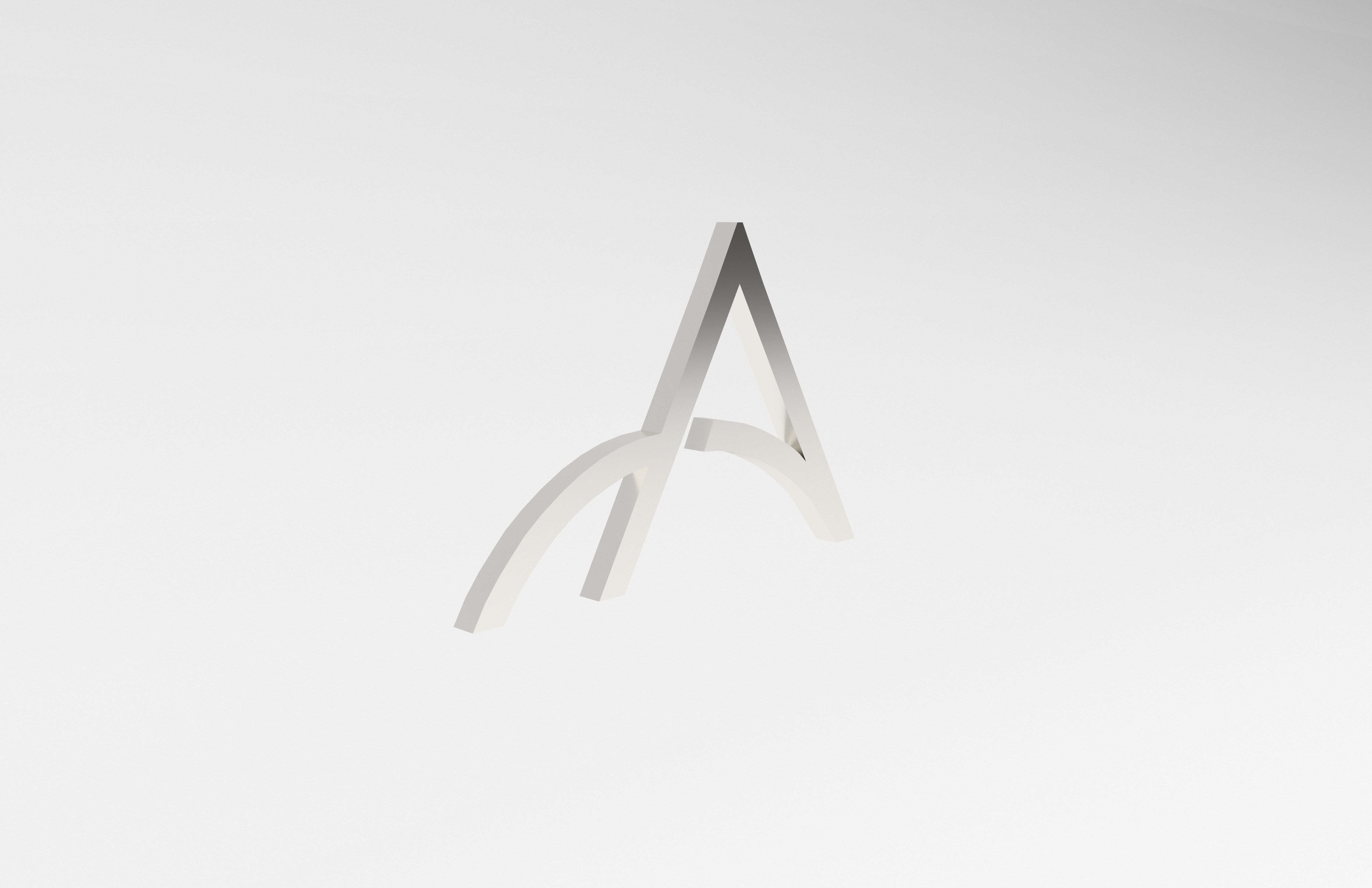 Ampere Logo v1 006 Free low-poly 3D model_4