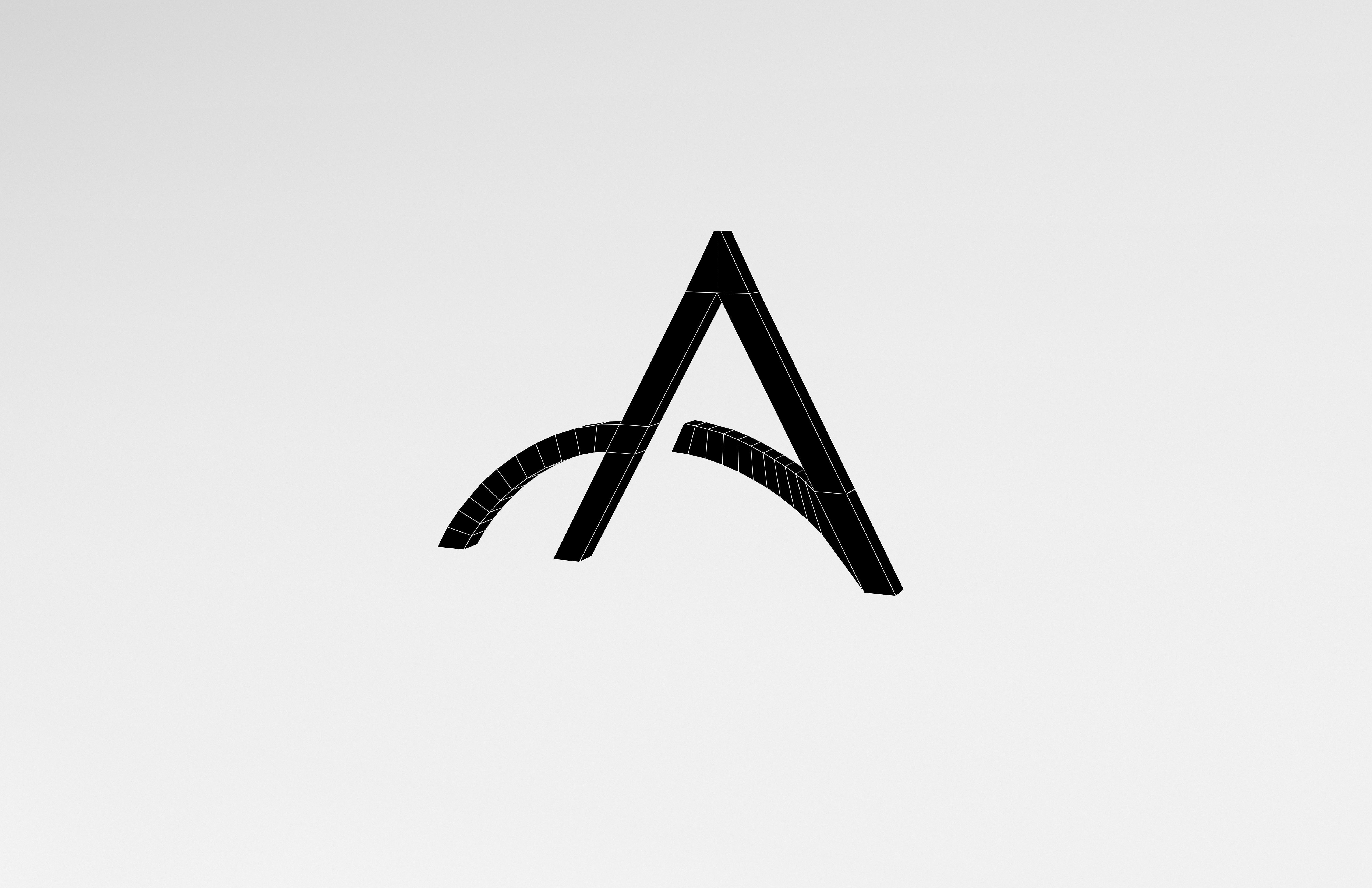 Ampere Logo v1 006 Free low-poly 3D model_7