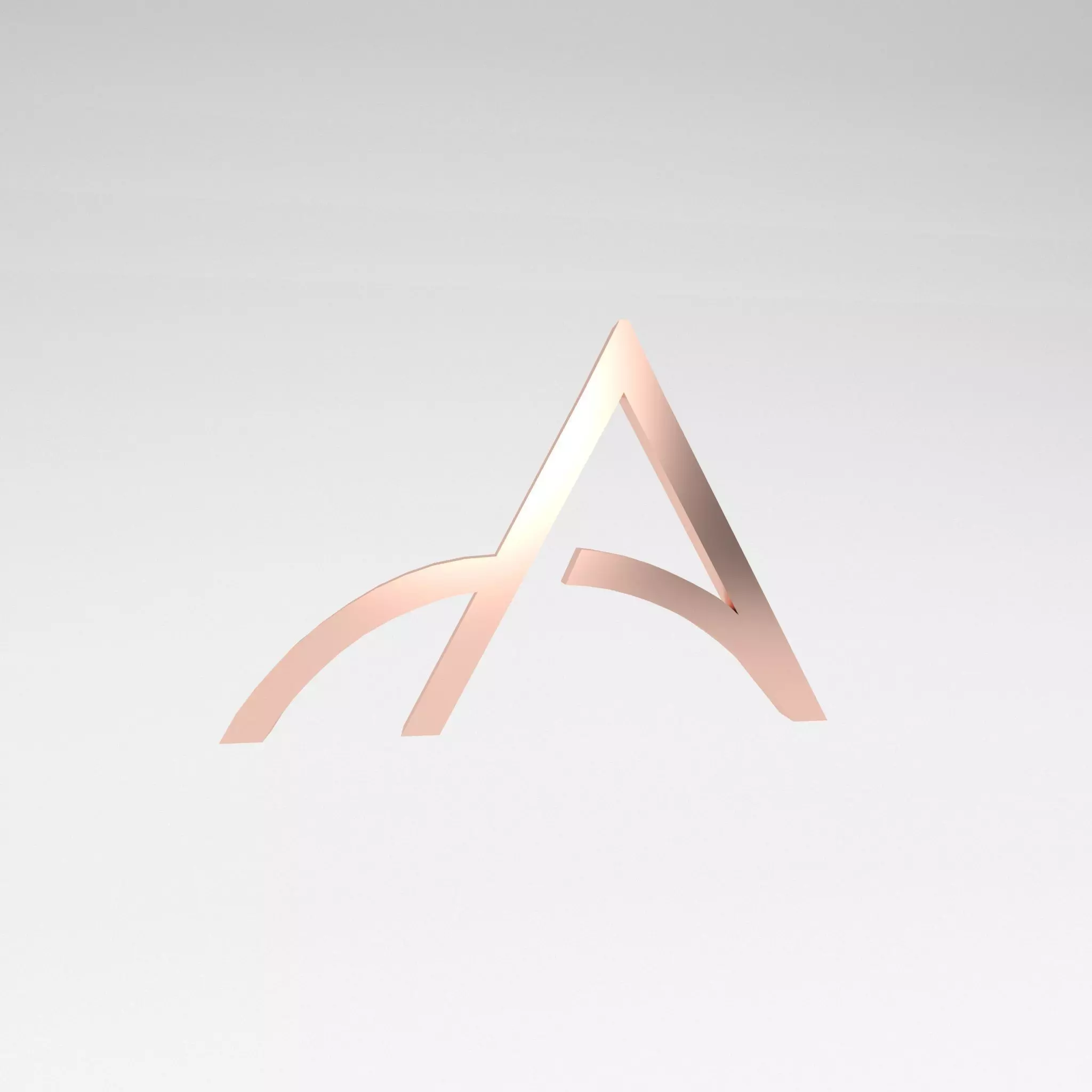 Ampere Logo v1 007 Free low-poly 3D model
