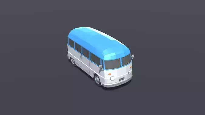 Old Van Lowpoly