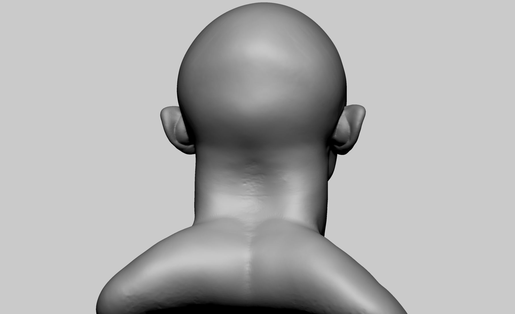 Fantasy Creature Head v5 3D model_2