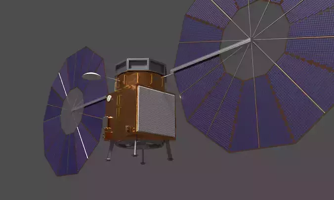 Generic Gateway Power and Propulsion Element 3D model