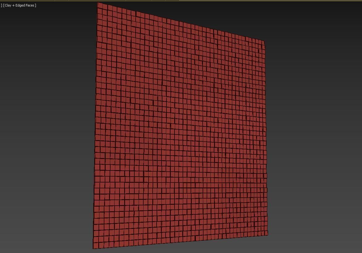 Wood decorative panel 02 3D model_4