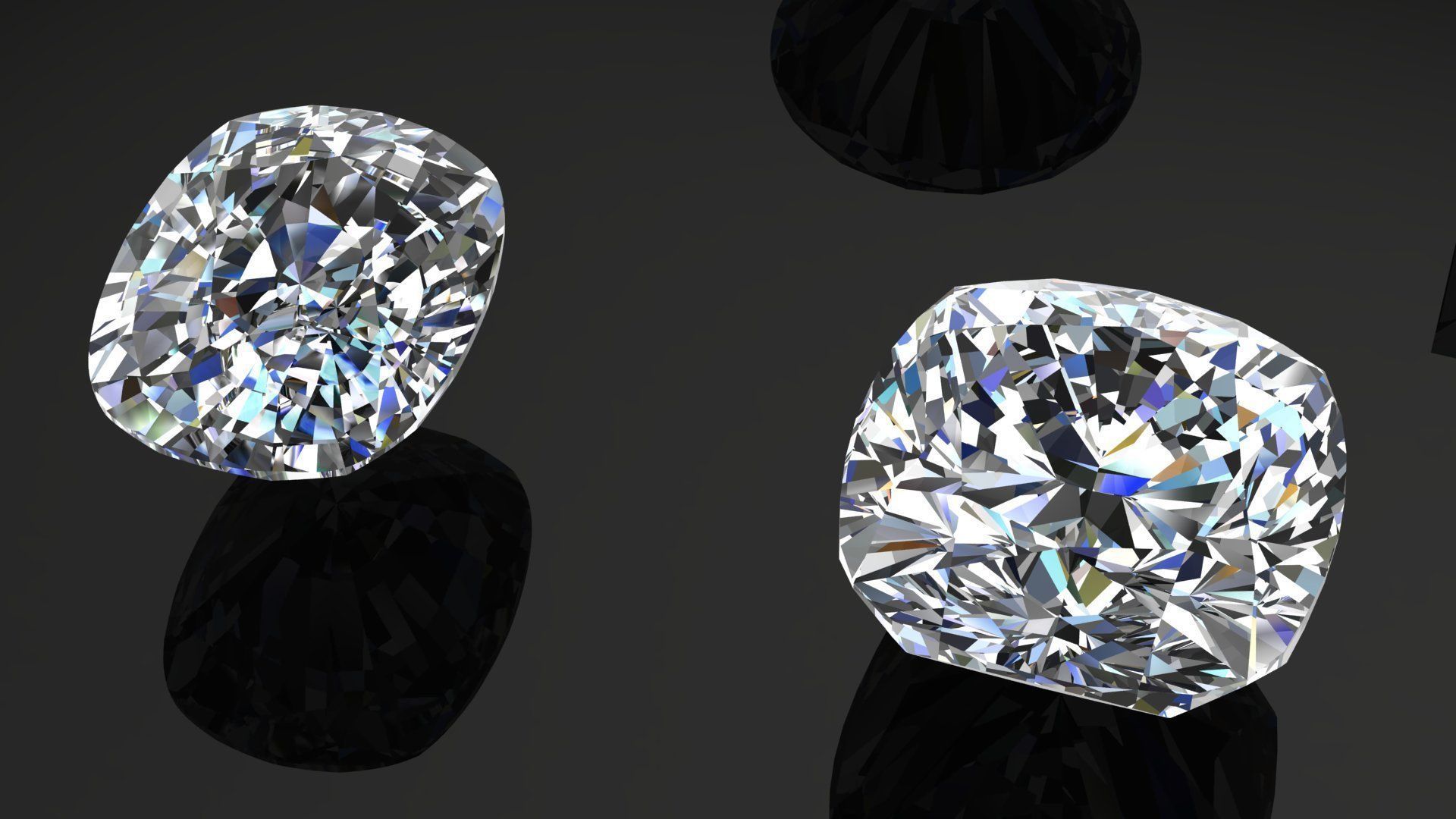 Diamond Gem Stones pack Low-poly 3D models Low-poly 3D model_5