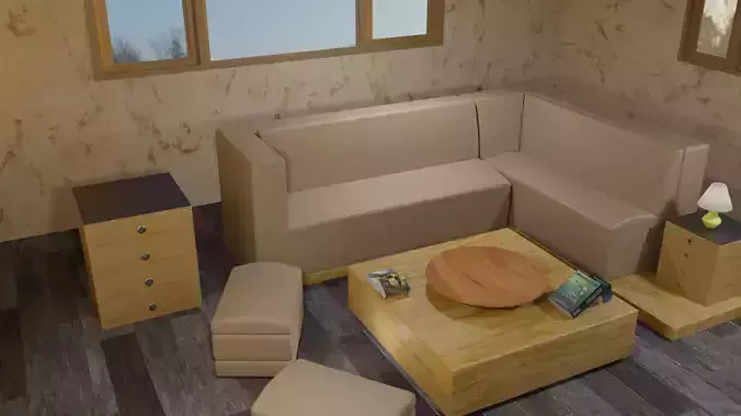 simple Interior room