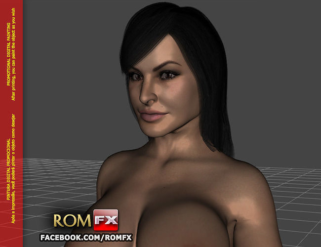 Lisa Ann - Cougar Pornstar Milf - Figure Printable 3D print model