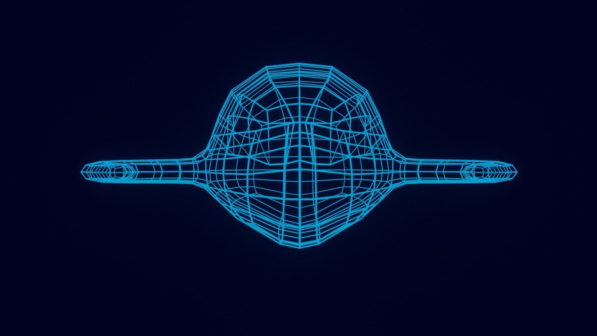 Old Y2J Spaceship 3D model_18