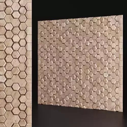 Wood decorative panel 03