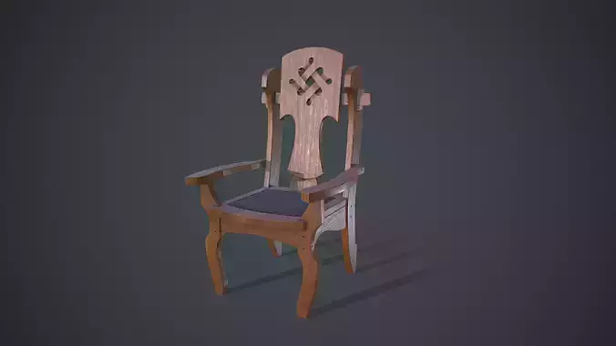 Medieval armchair