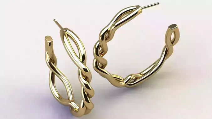 Continuance Large Hoop Earrings