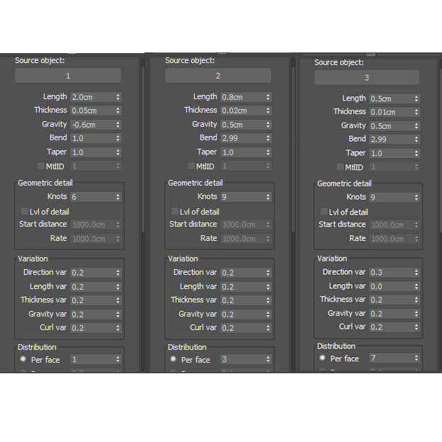 cactus collection plant stand 3D model_3