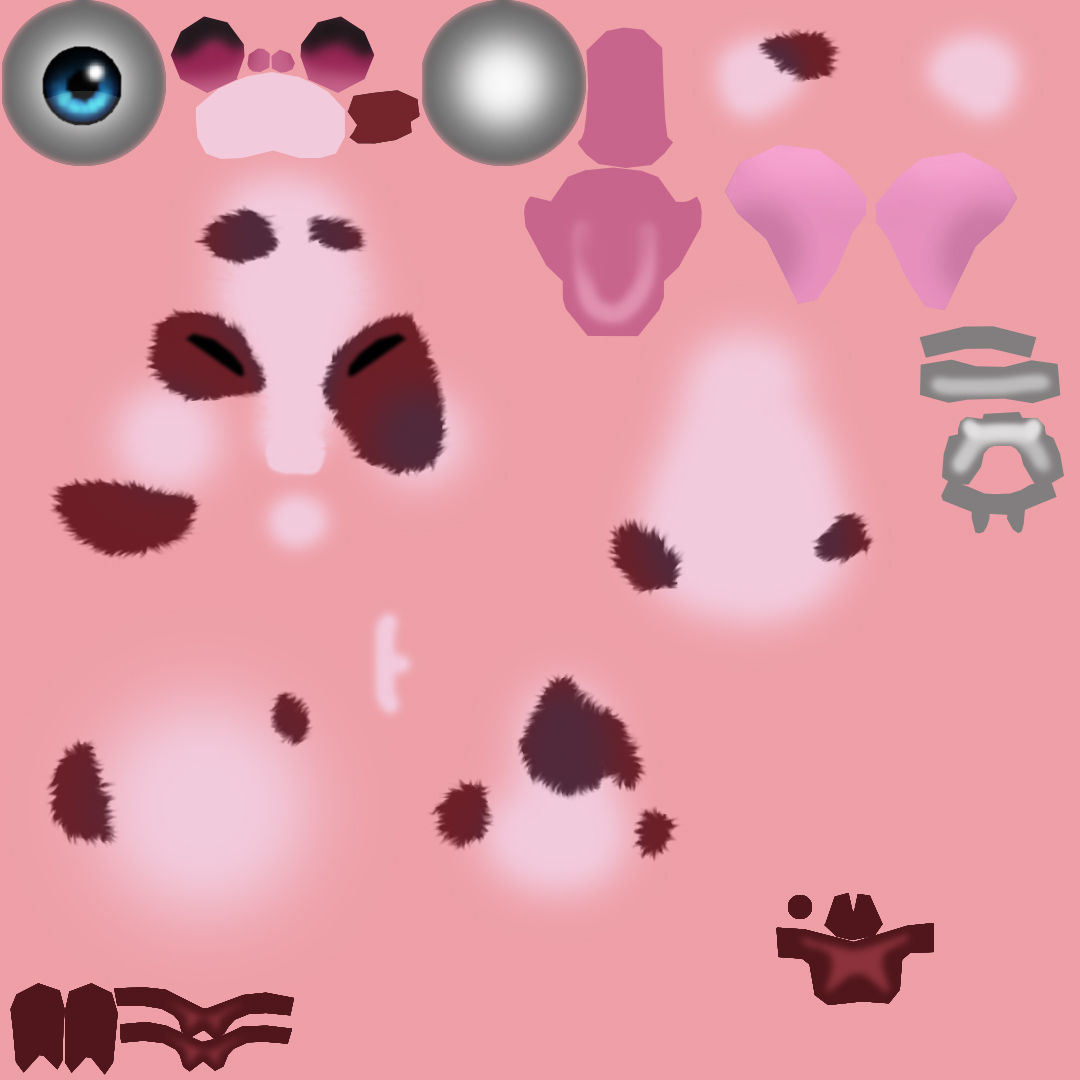 Thicker Pig 3D model_6