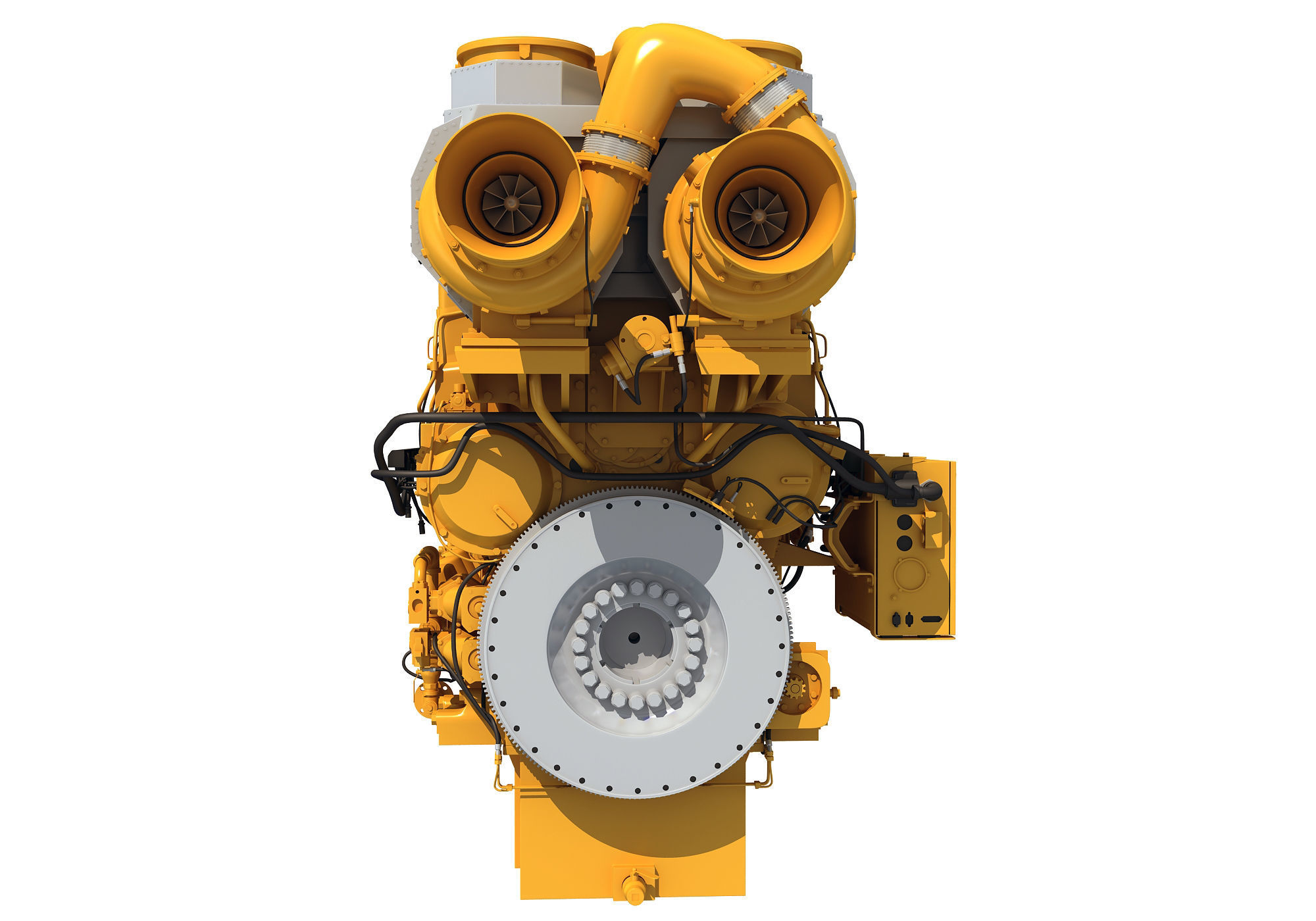 Ship Engine 3D model_7