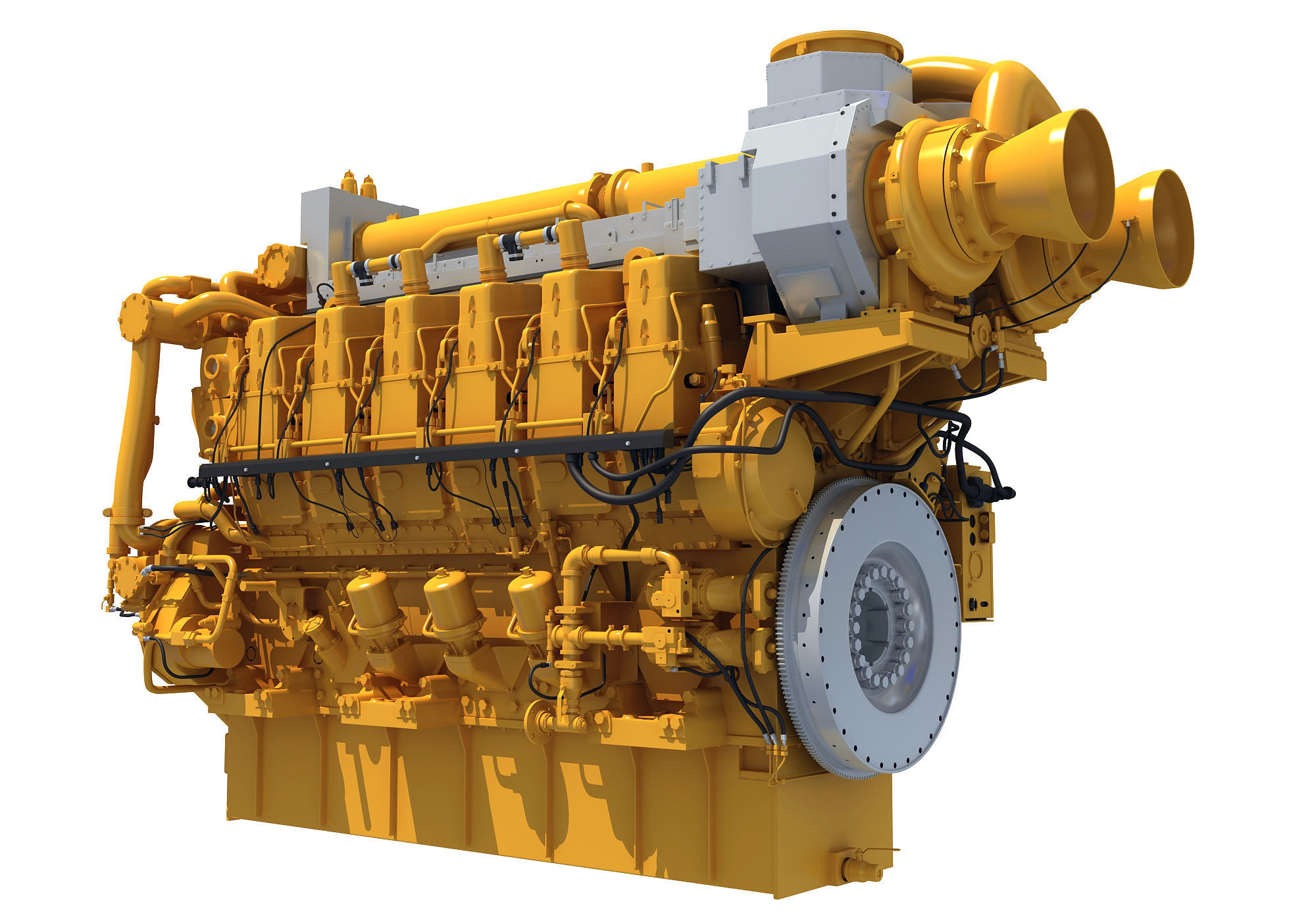 Ship Engine 3D model_6