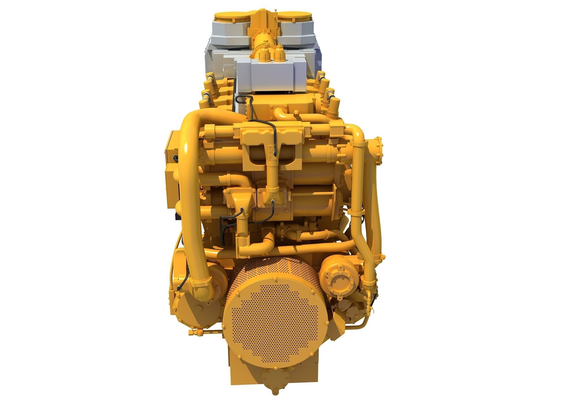 Ship Engine 3D model_4