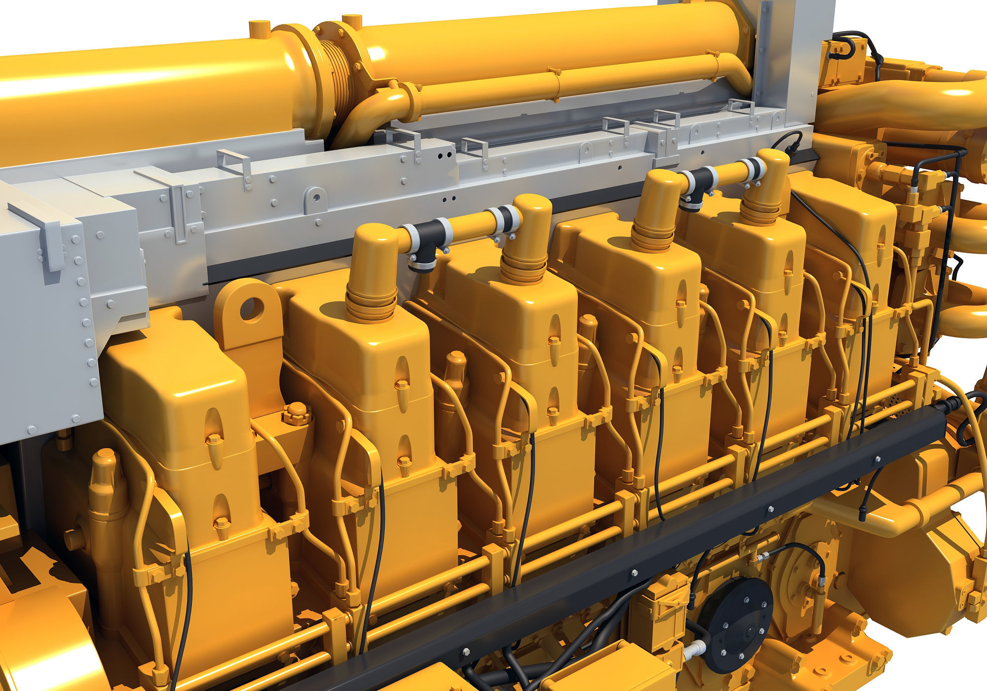 Ship Engine 3D model_11