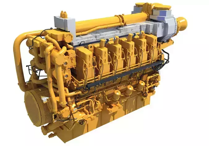 Ship Engine 3D model