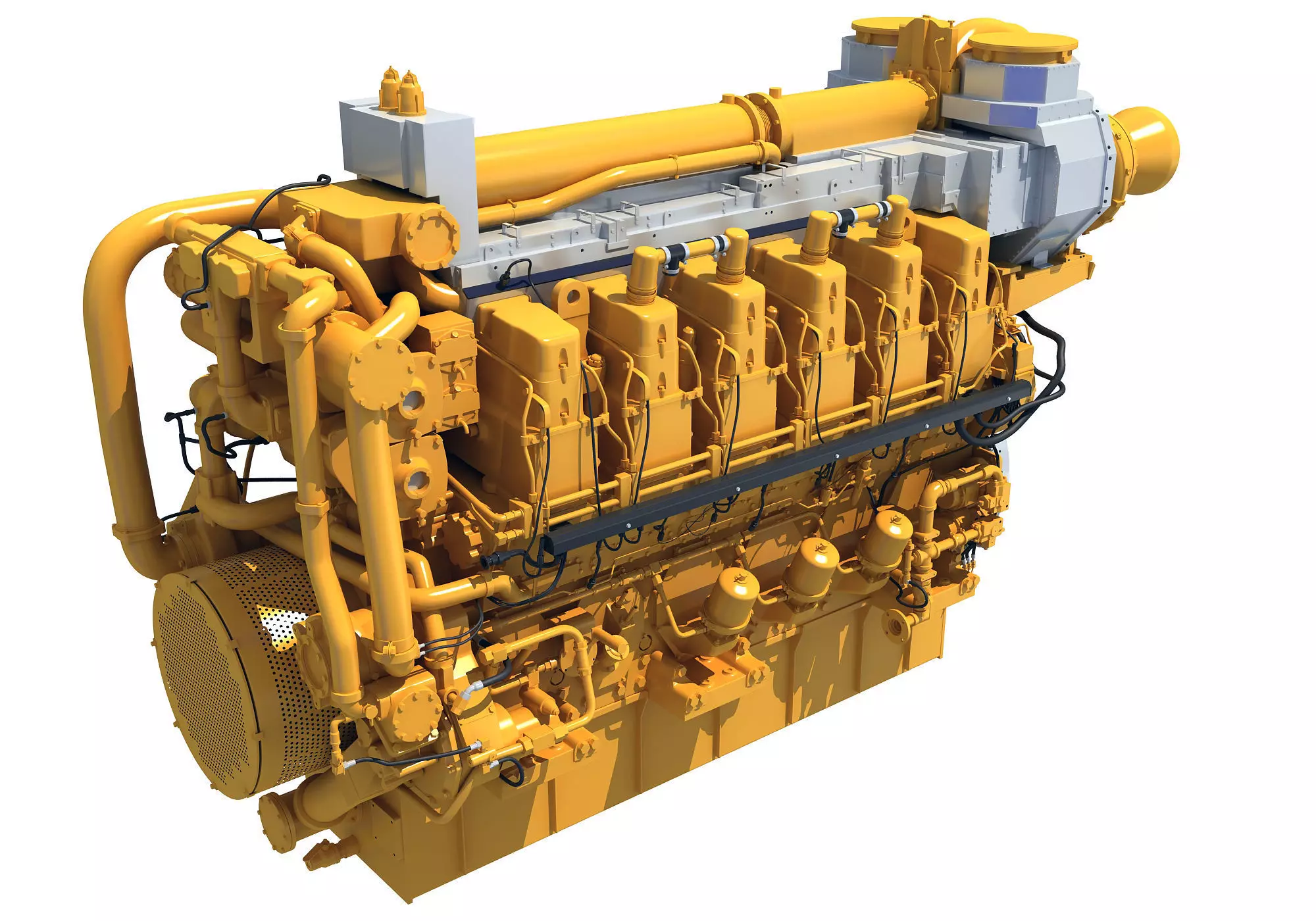 Ship Engine 3D model_0