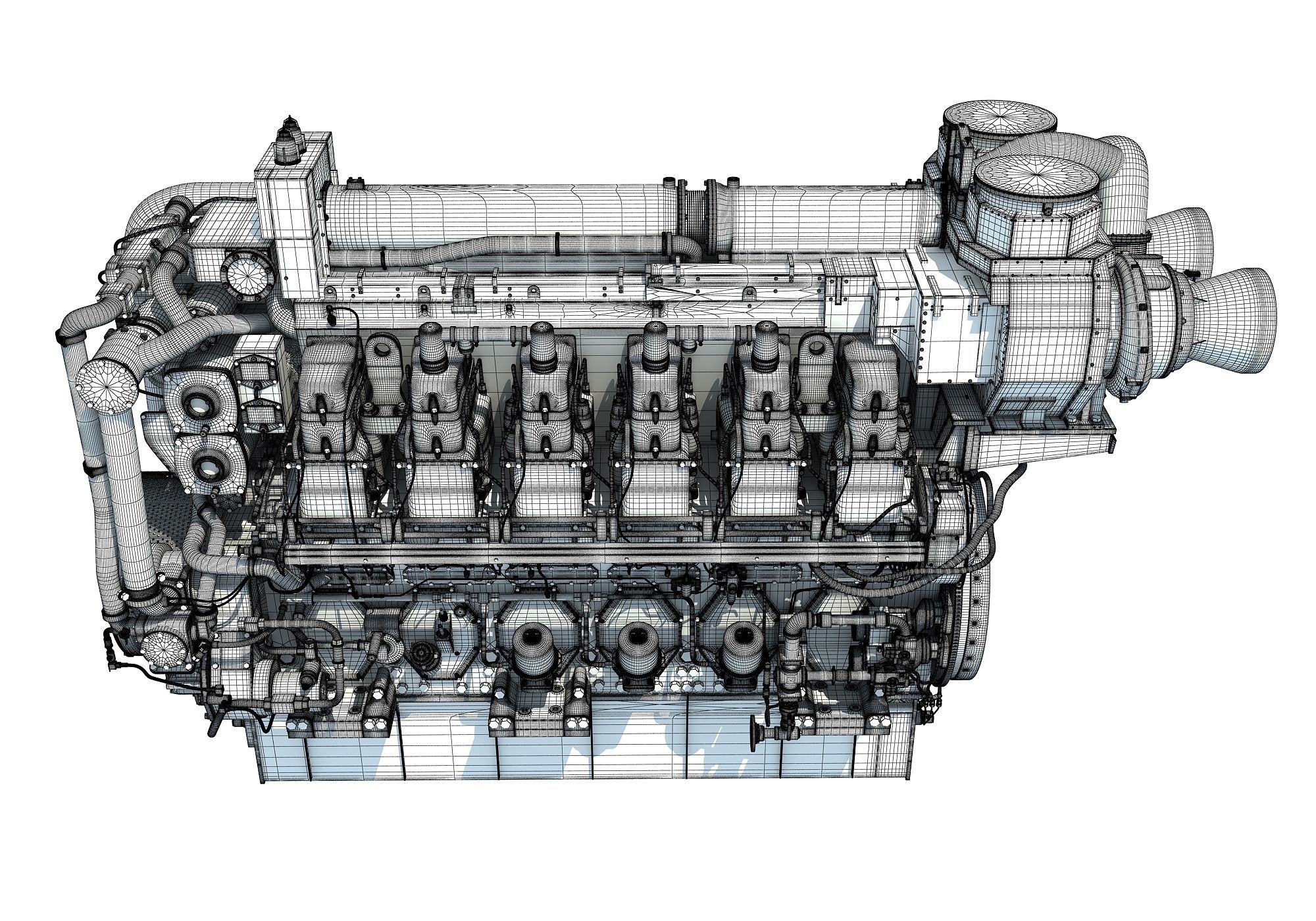 Ship Engine 3D model_18