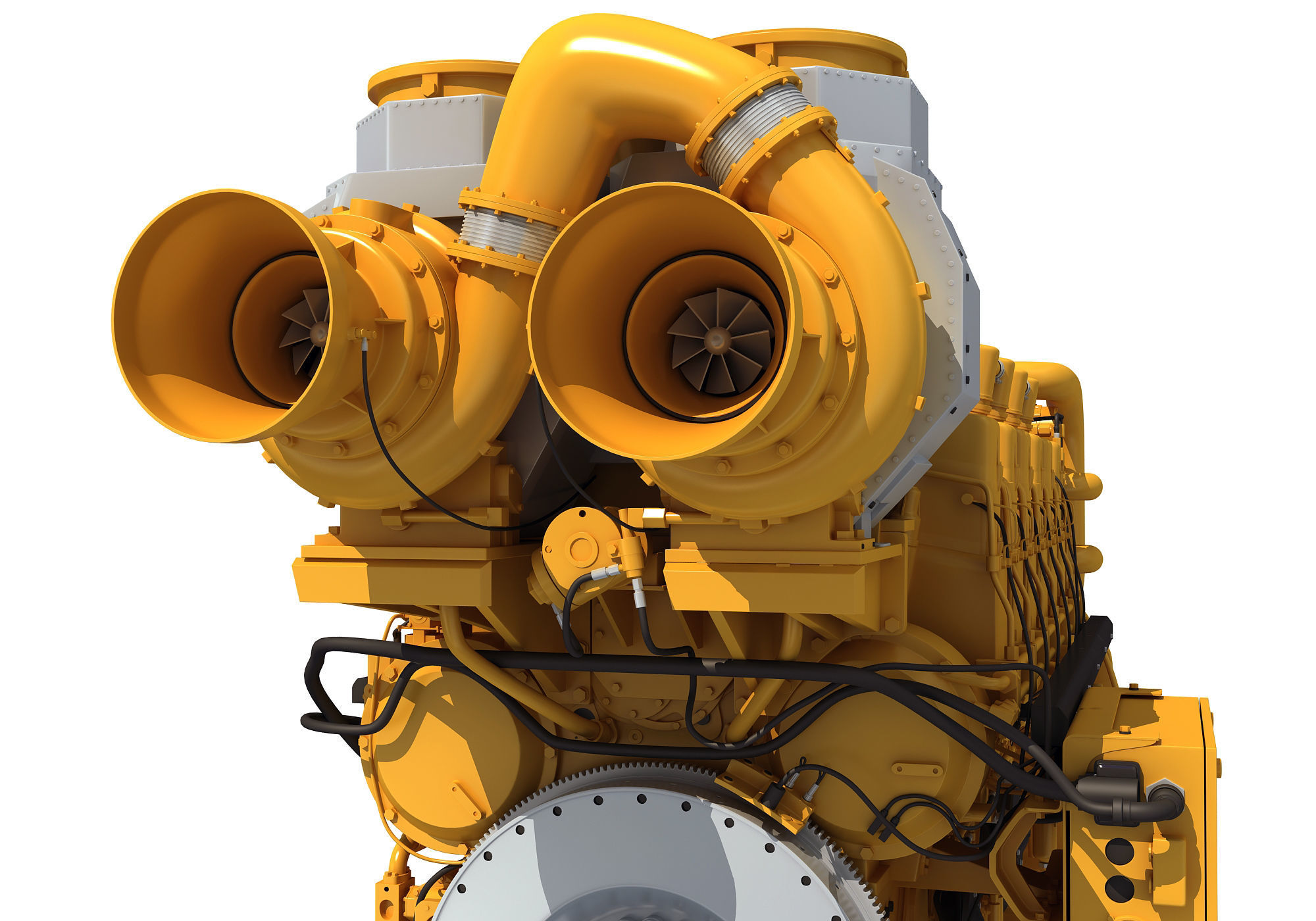 Ship Engine 3D model_14
