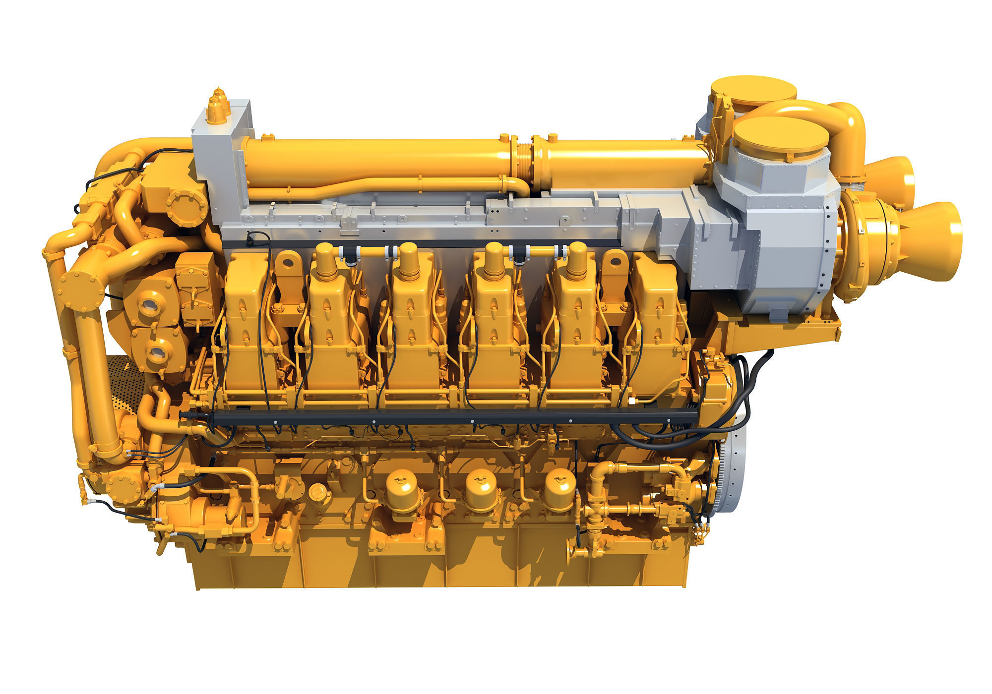 Ship Engine 3D model_5
