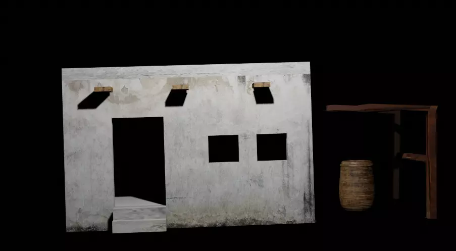 Arabic Old Shop 3D Model  Free 3D model_0