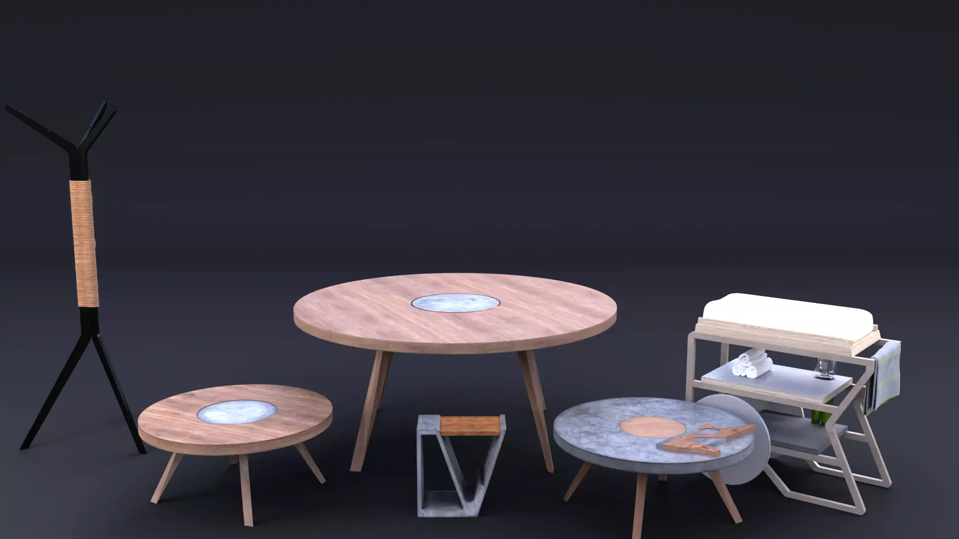 Wray interor pack 3D model