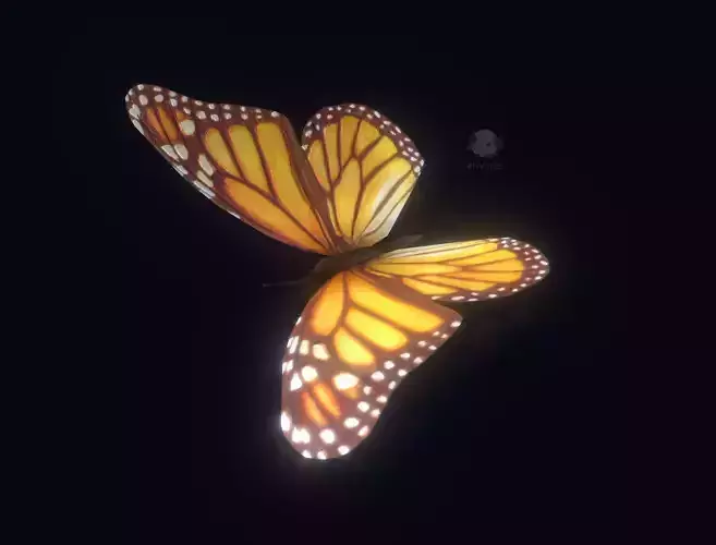 Butterfly Game Ready monarch