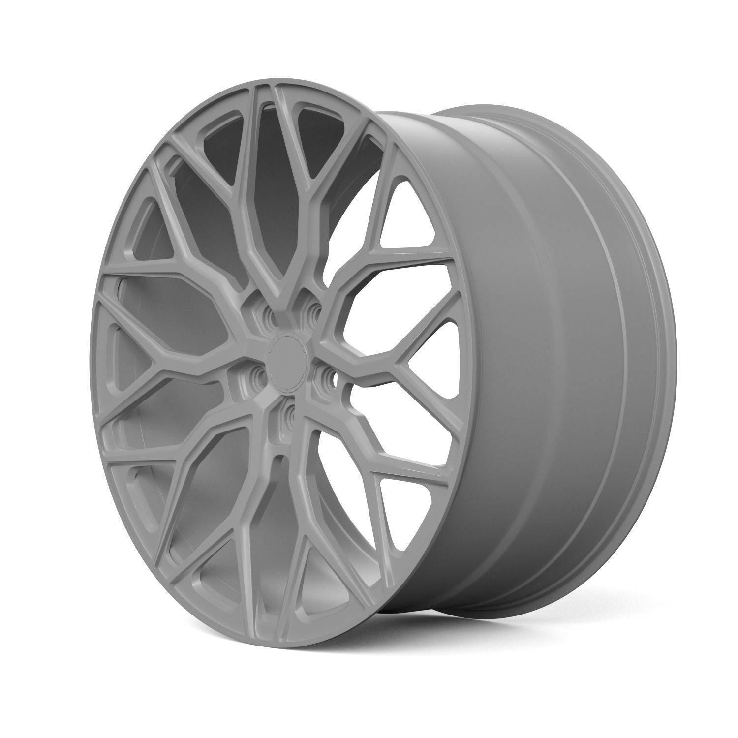 Vossen HF-2 wheels 3D model_7