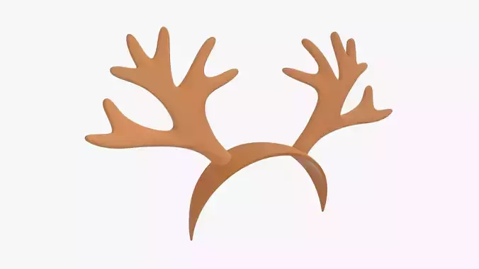 Deer horns headband 
