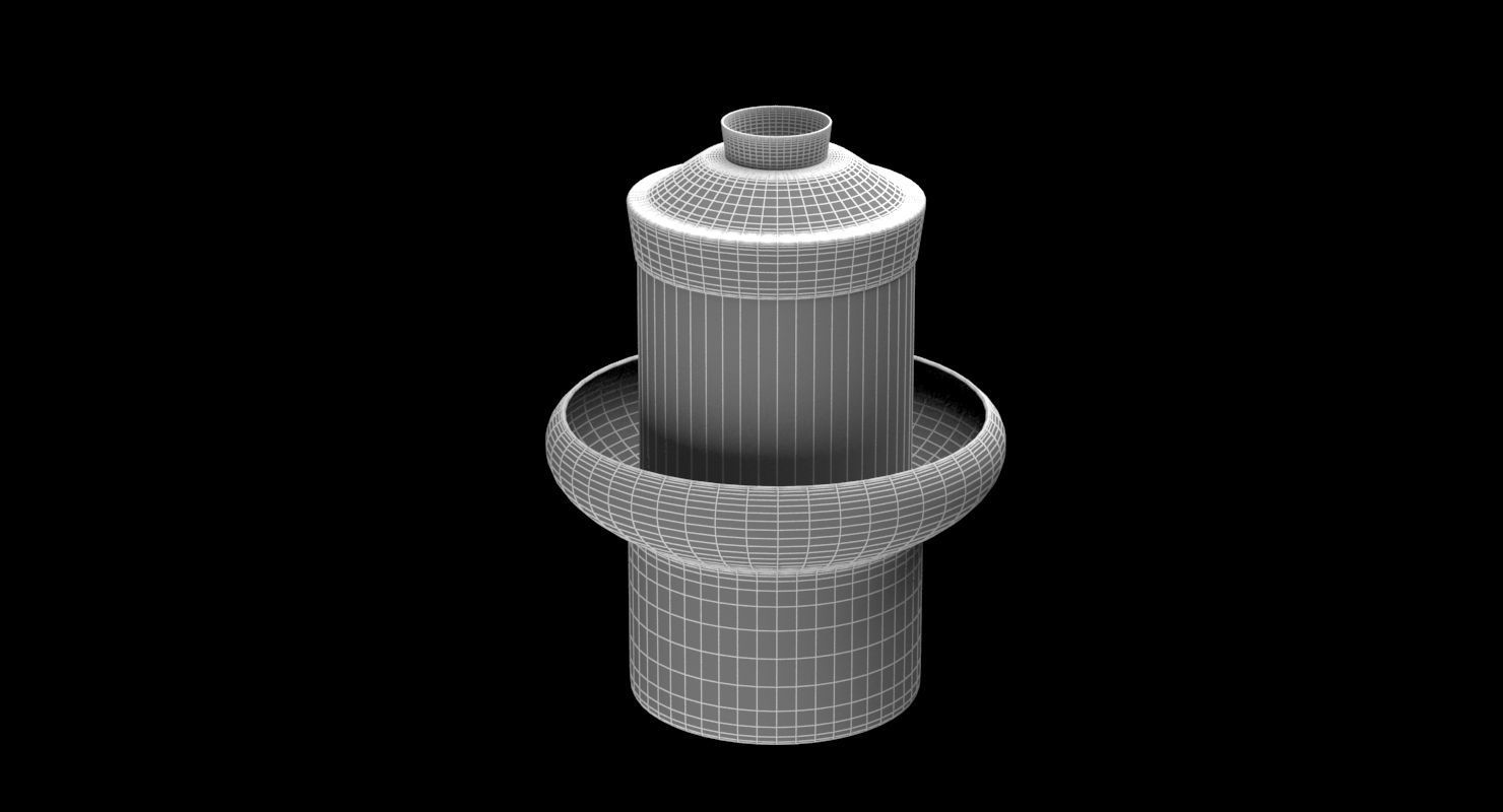 Lantern 01 3D model_4