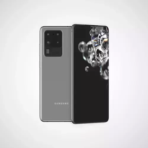 SAMSUNG GALAXY S20 ULTRA 3D model
