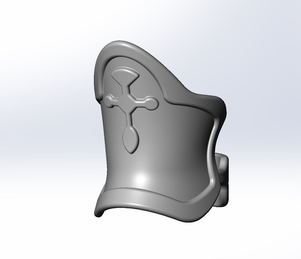 Sword Art Online Asuna Boot Covers Printable Model 3D print model_2