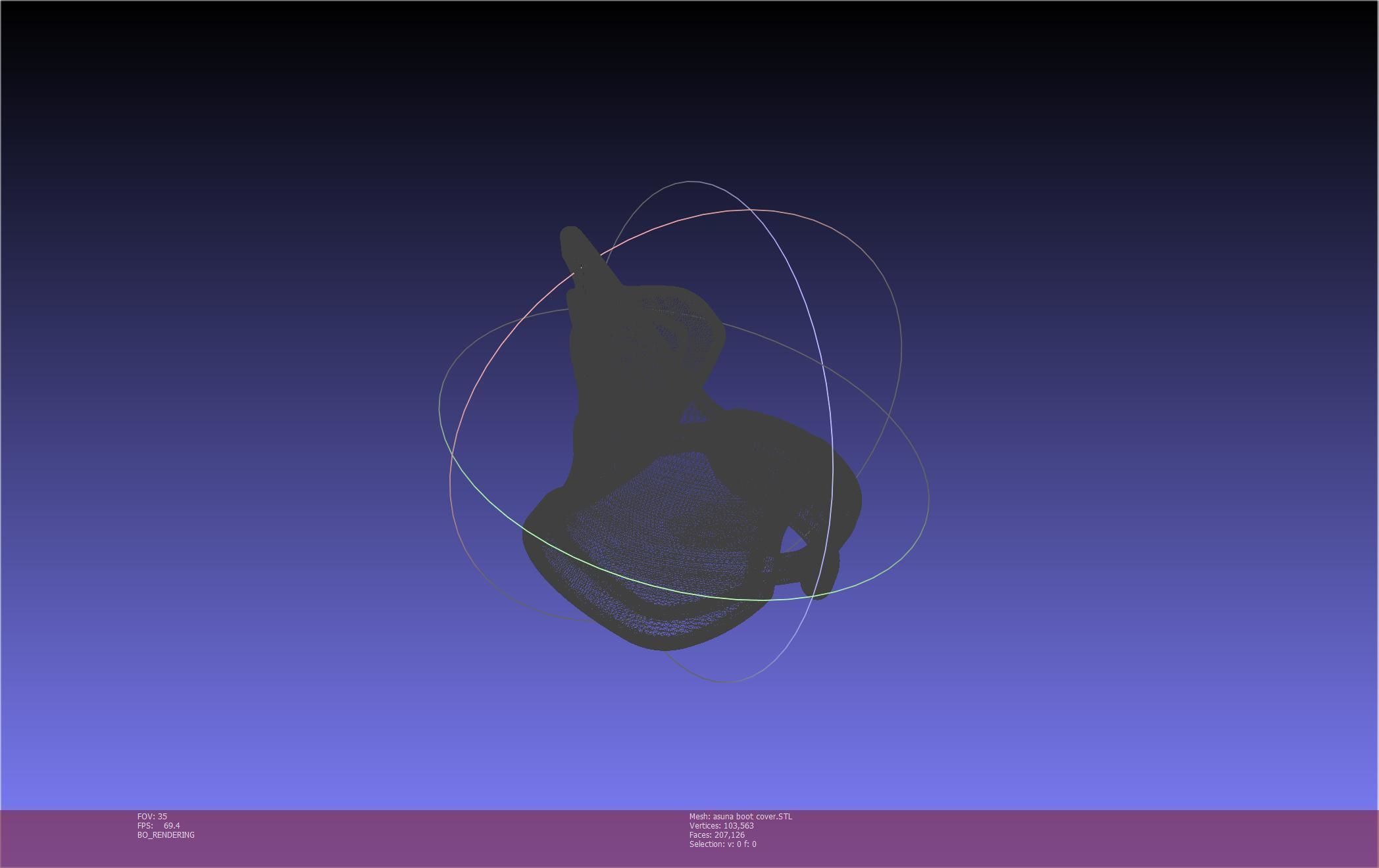 Sword Art Online Asuna Boot Covers Printable Model 3D print model_103