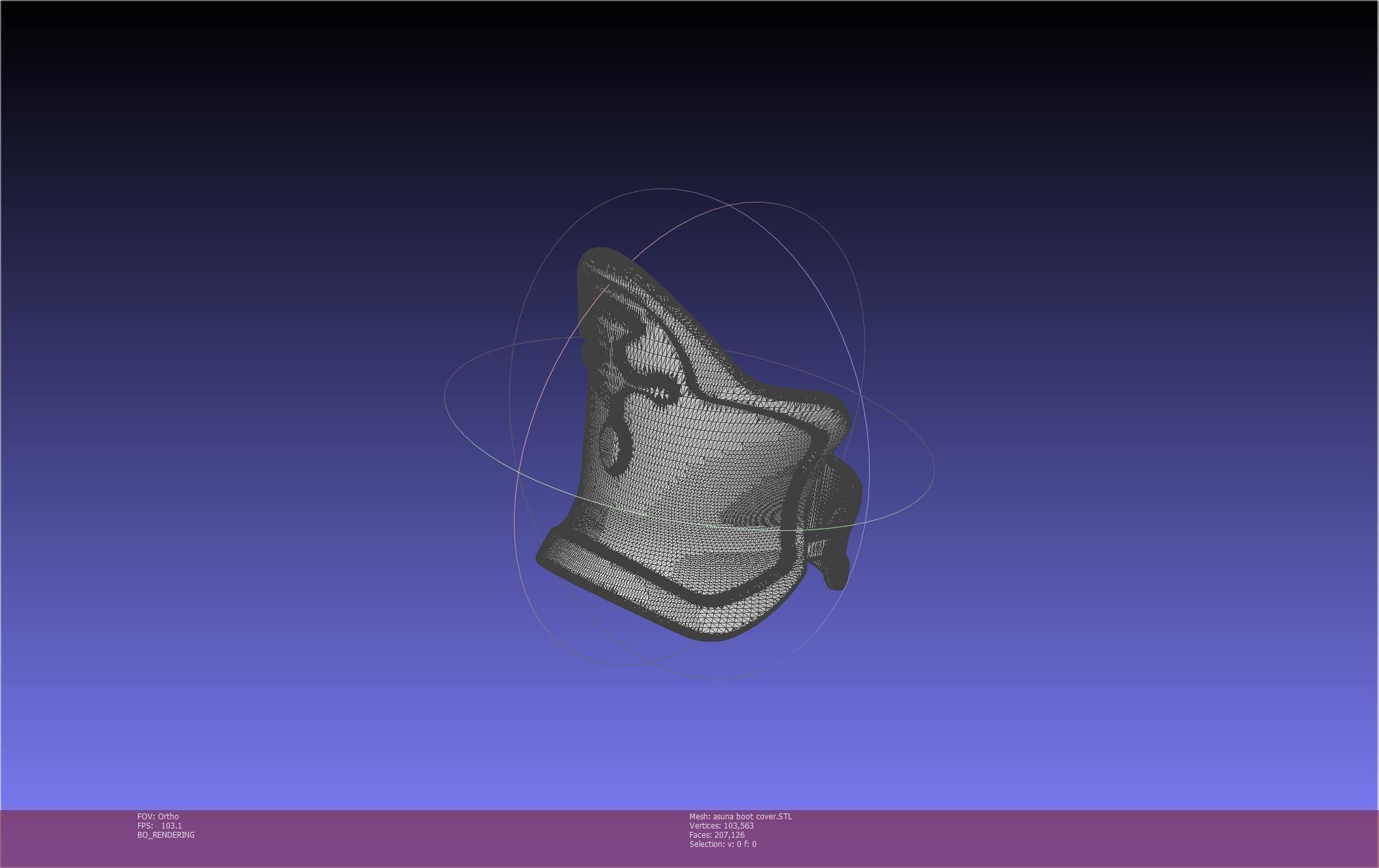 Sword Art Online Asuna Boot Covers Printable Model 3D print model_7