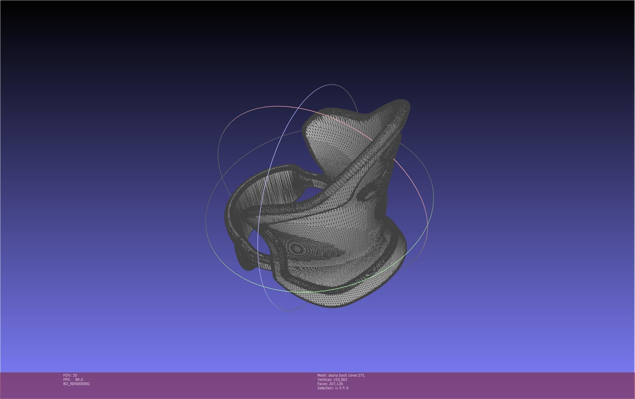 Sword Art Online Asuna Boot Covers Printable Model 3D print model_22