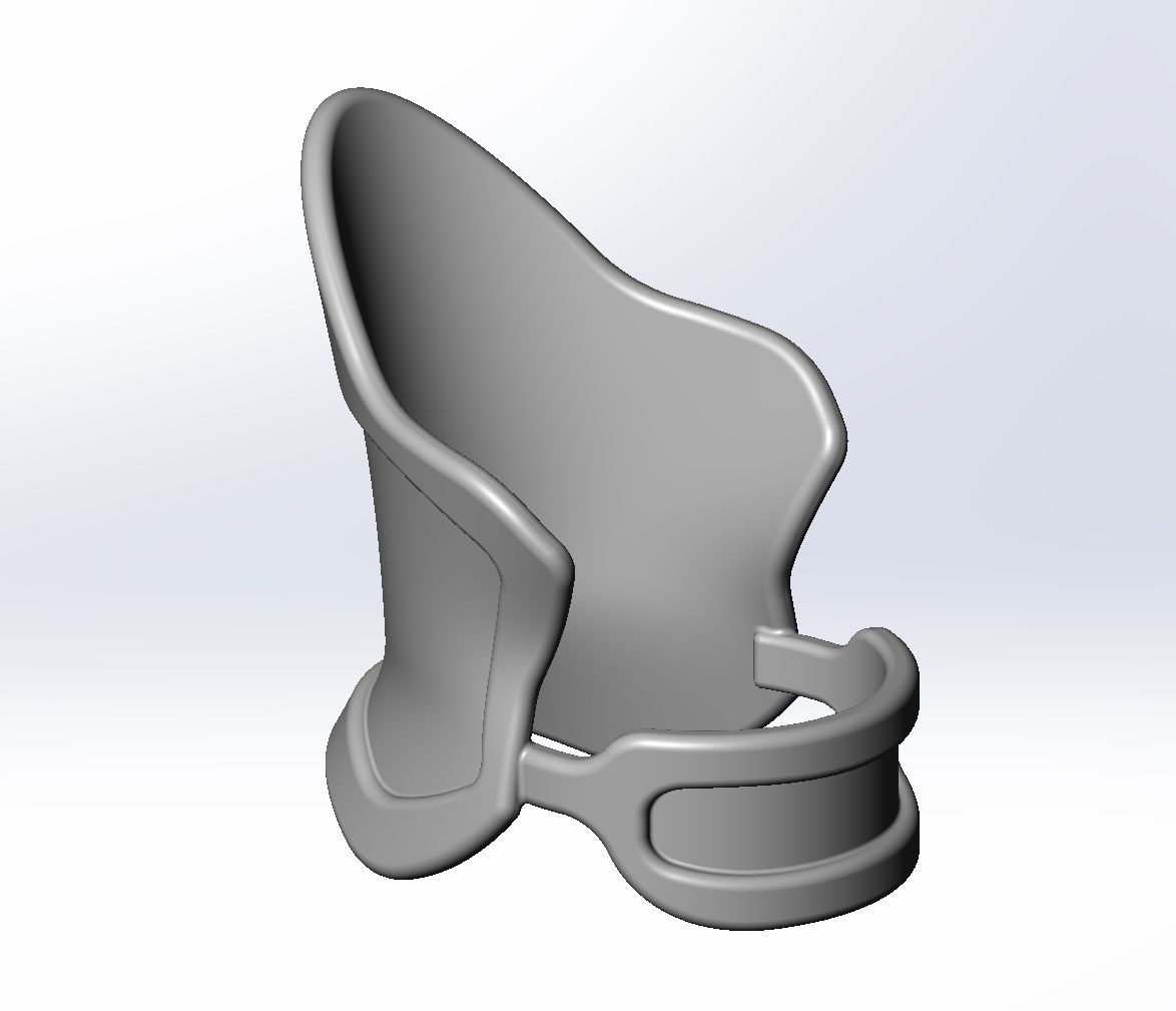 Sword Art Online Asuna Boot Covers Printable Model 3D print model_1