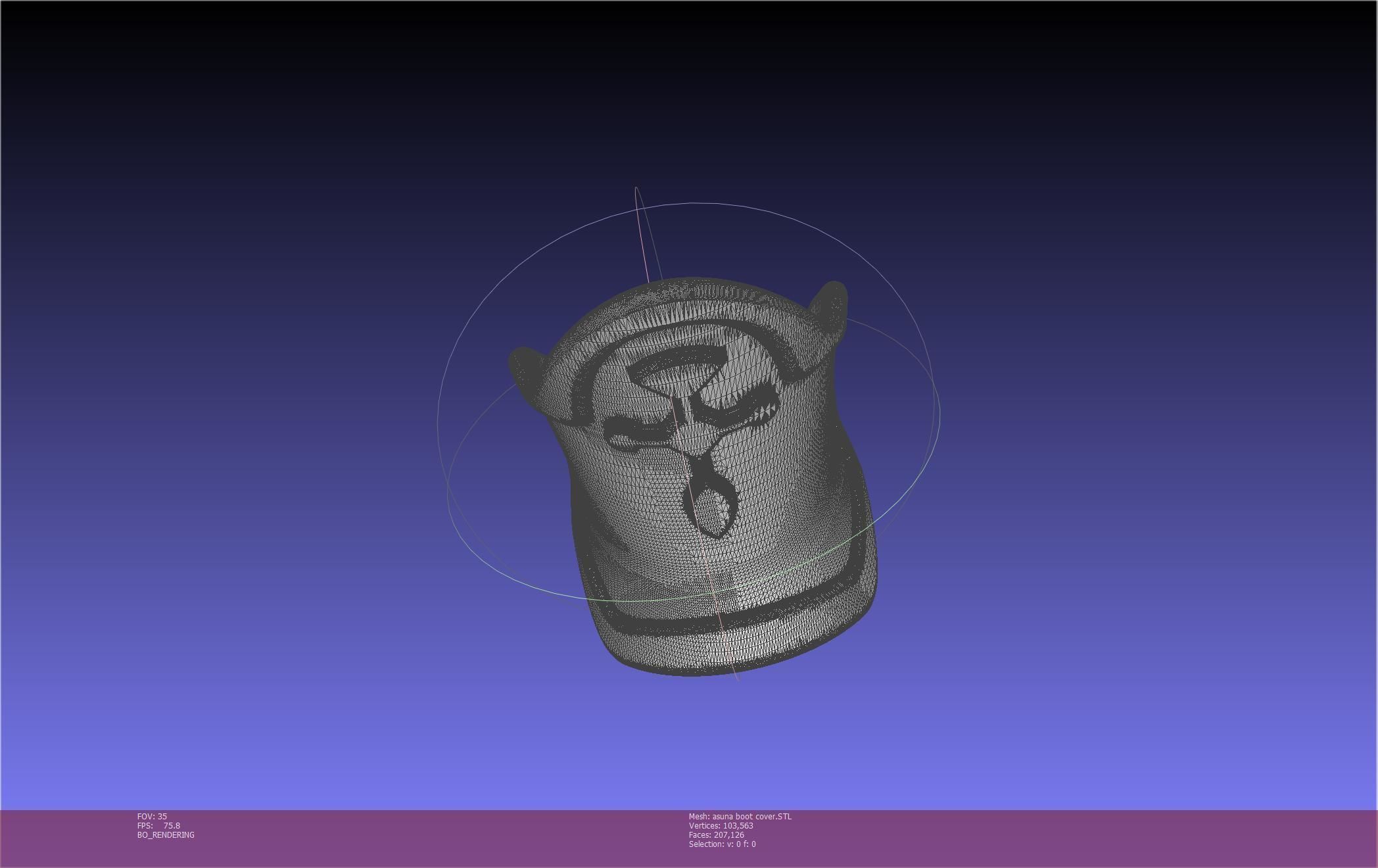 Sword Art Online Asuna Boot Covers Printable Model 3D print model_21