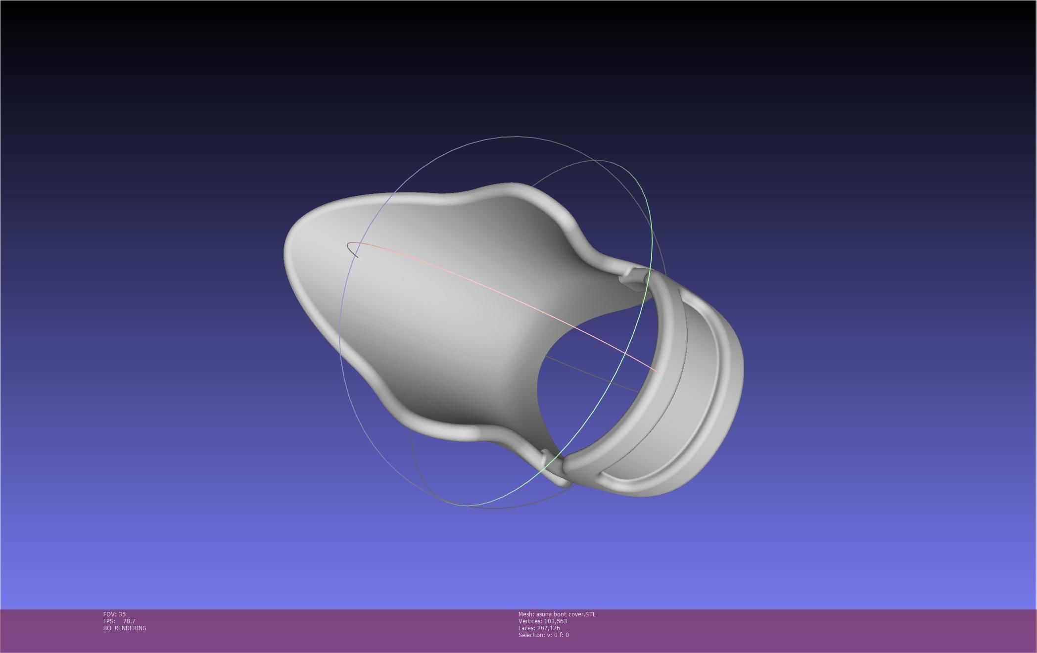 Sword Art Online Asuna Boot Covers Printable Model 3D print model_68