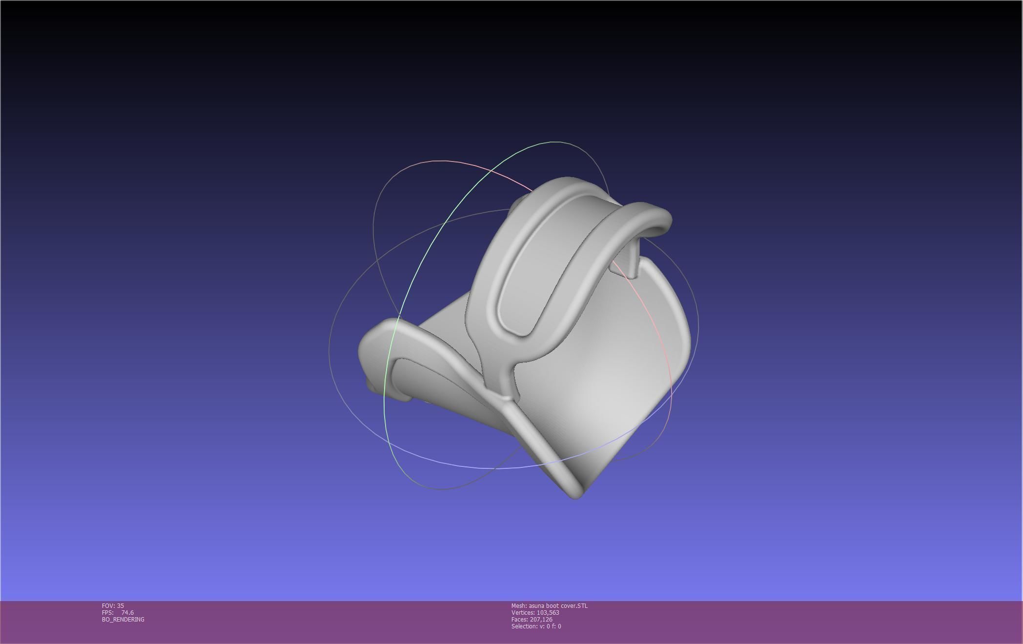 Sword Art Online Asuna Boot Covers Printable Model 3D print model_44