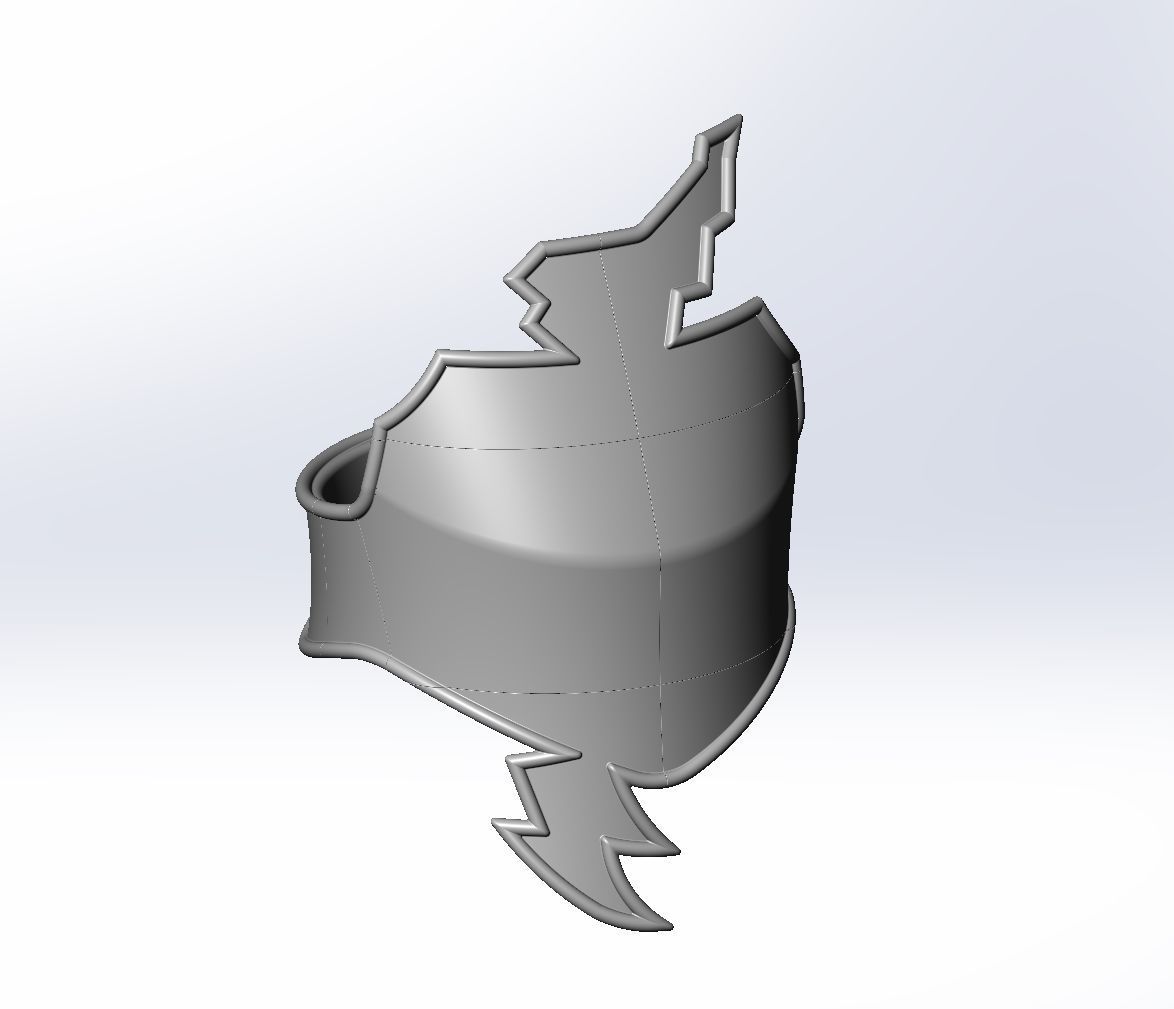 Sword Art Online Konno Yuuki Armor Printable Assembly 3D print model_1