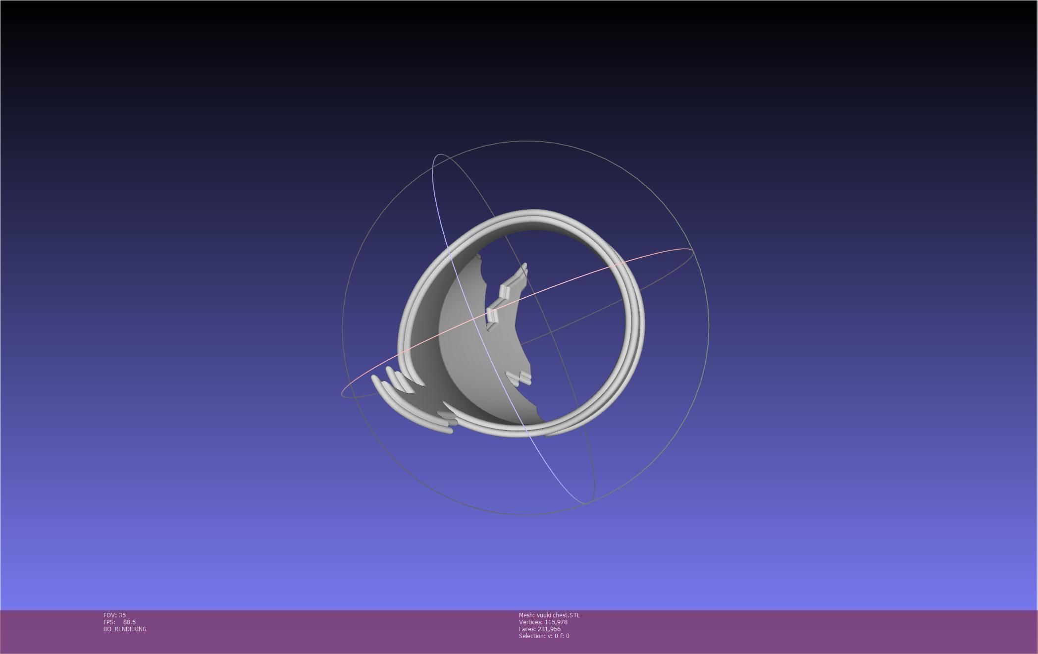 Sword Art Online Konno Yuuki Armor Printable Assembly 3D print model_85